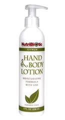 Hand body lotion