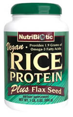 Rice Protein Plus Flax Seed