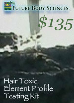 Hair Toxic Elemnt Profile Testing Kit from Future Body Sciences